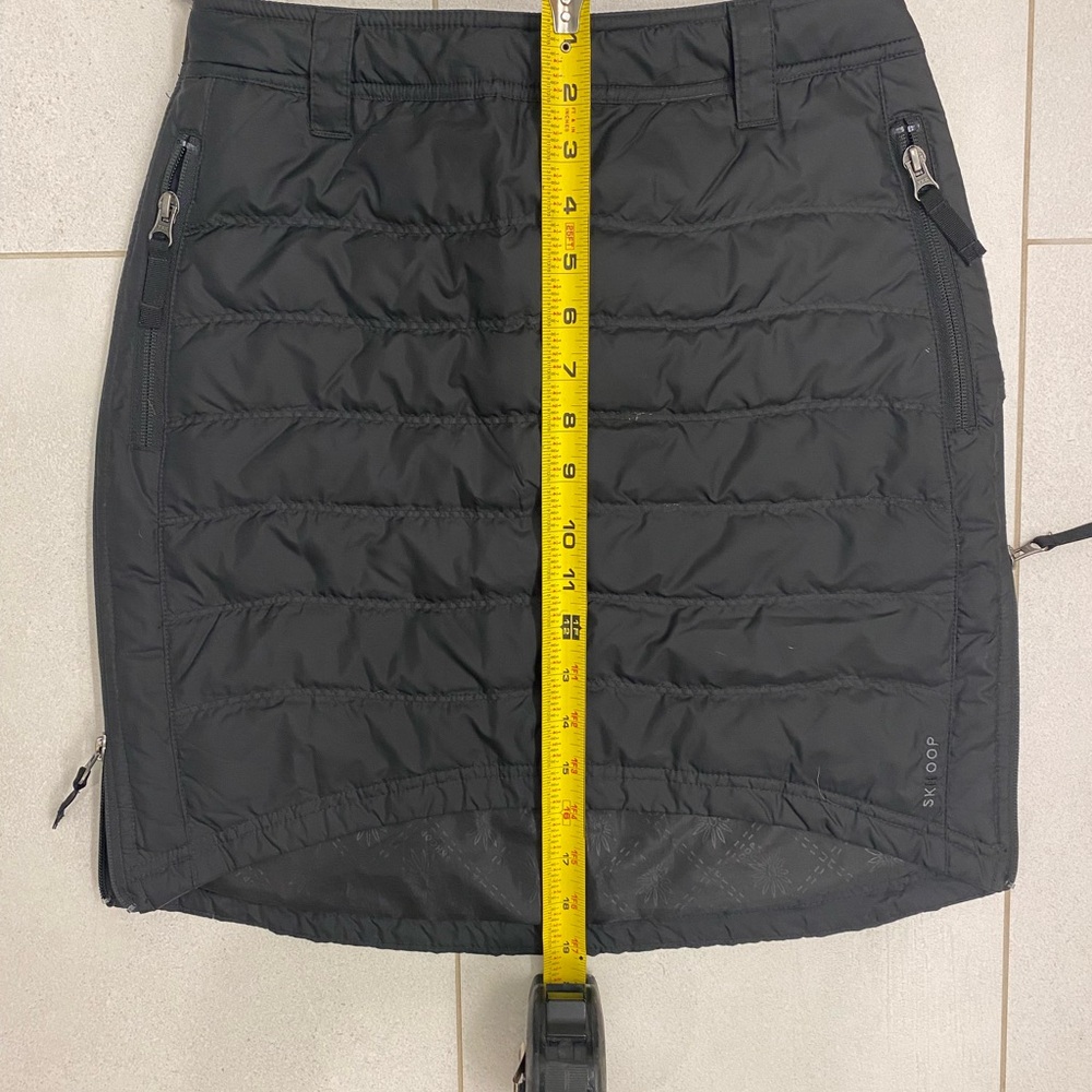 Skhoop Black Short Down Skirt - Picture 3 of 11